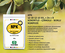 NPK 12-18-12-10(SO3)+Zn+B Kompoze